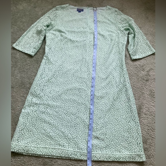 Pendleton Mint Green Lace Shift Dress - Picture 13 of 15